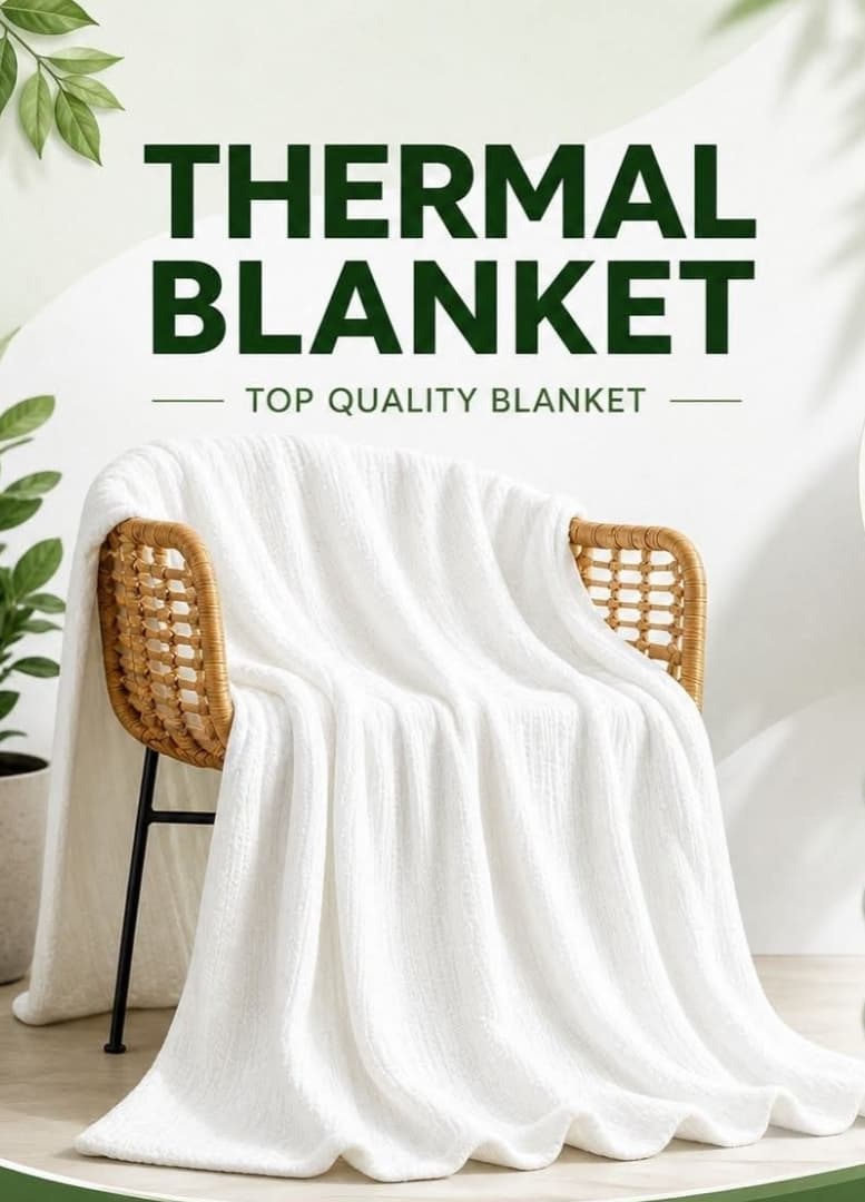 Layered duvet and thermal blanket on a styled hospitality bed